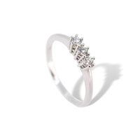 Ringe Idee Preziose dal 1987 Dame in Weißgold Diamante 0.21 Ct IP.AK18B/37D - IP.AK18B/37D